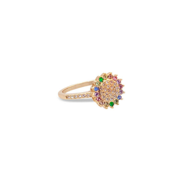 Anello Fiore Medium Yellow Gold