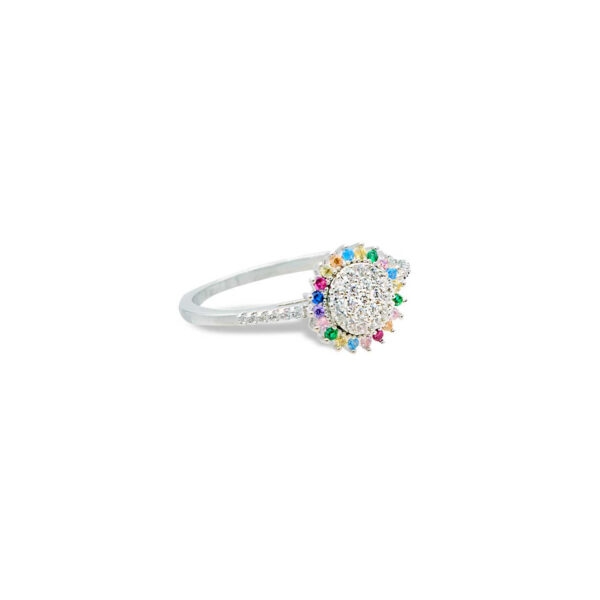Anello Fiore Small Silver