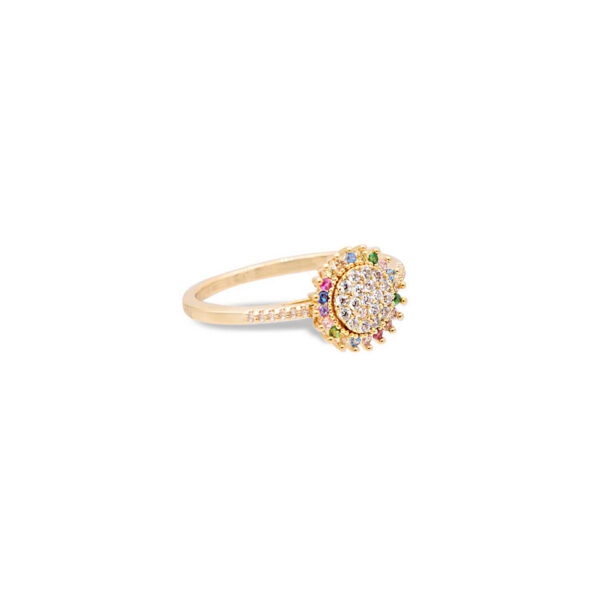Anello Fiore Small Yellow Gold