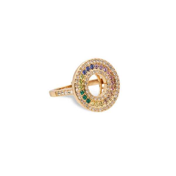Anello Rainbow Polo Yellow Gold