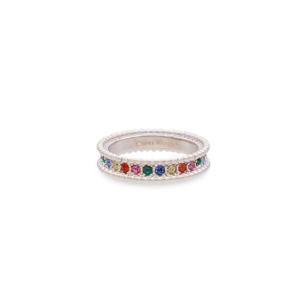 Anello Rainbow Vera Silver