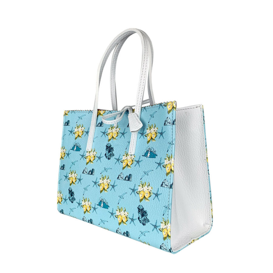 Borsa Alba 24 Lemon Memories Blue Baby - immagine 2