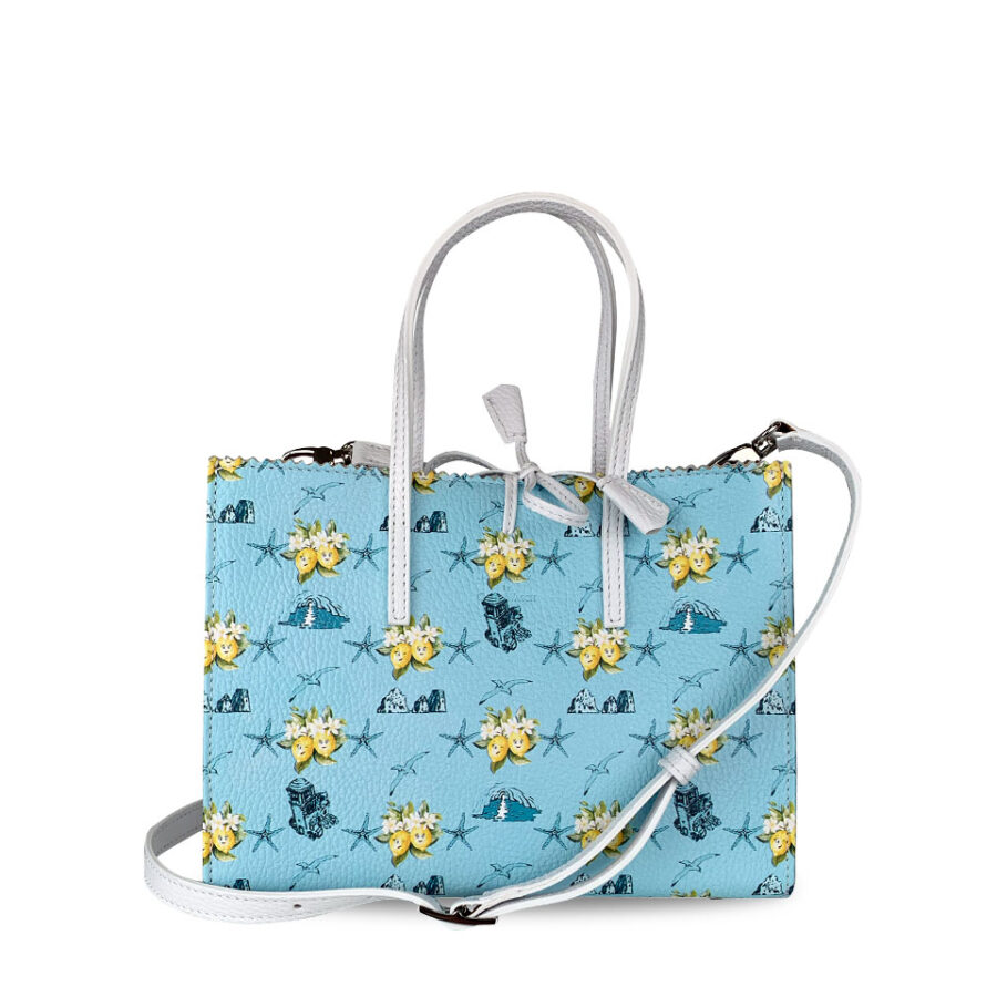 Borsa Alba 24 Lemon Memories Blue Baby - immagine 3