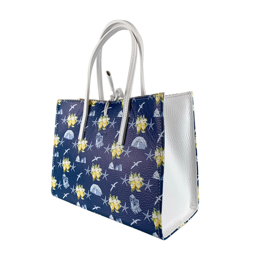 Borsa Alba 24 Lemon Memories Blue Navy - immagine 2