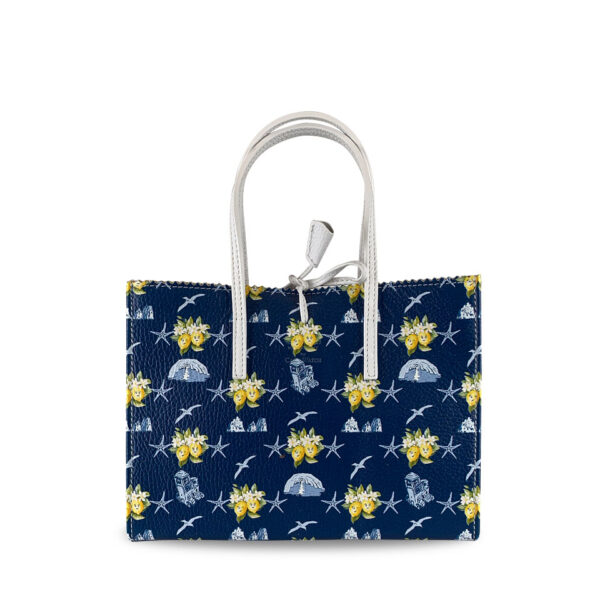 Borsa Alba 24 Lemon Memories Blue Navy