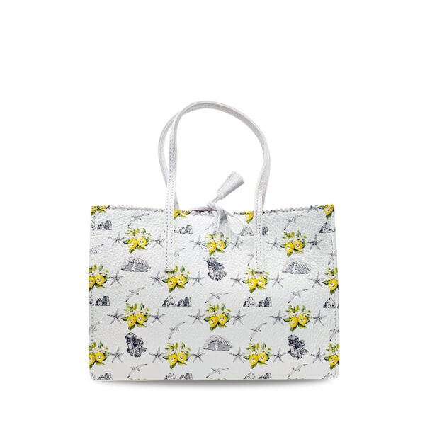 Borsa Alba 24 Lemon Memories White