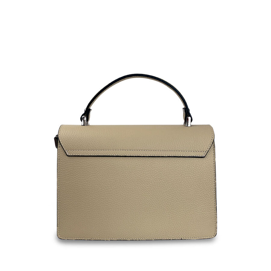 Borsa Beige a mano e con tracolla - immagine 5