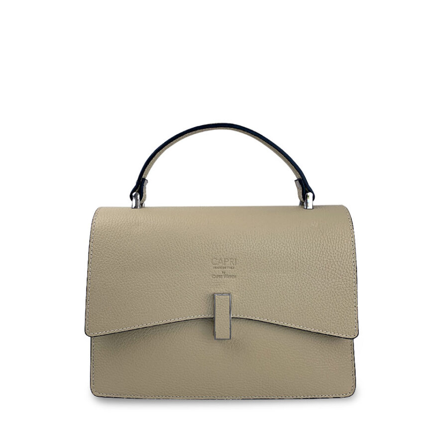 Borsa Beige a mano e con tracolla