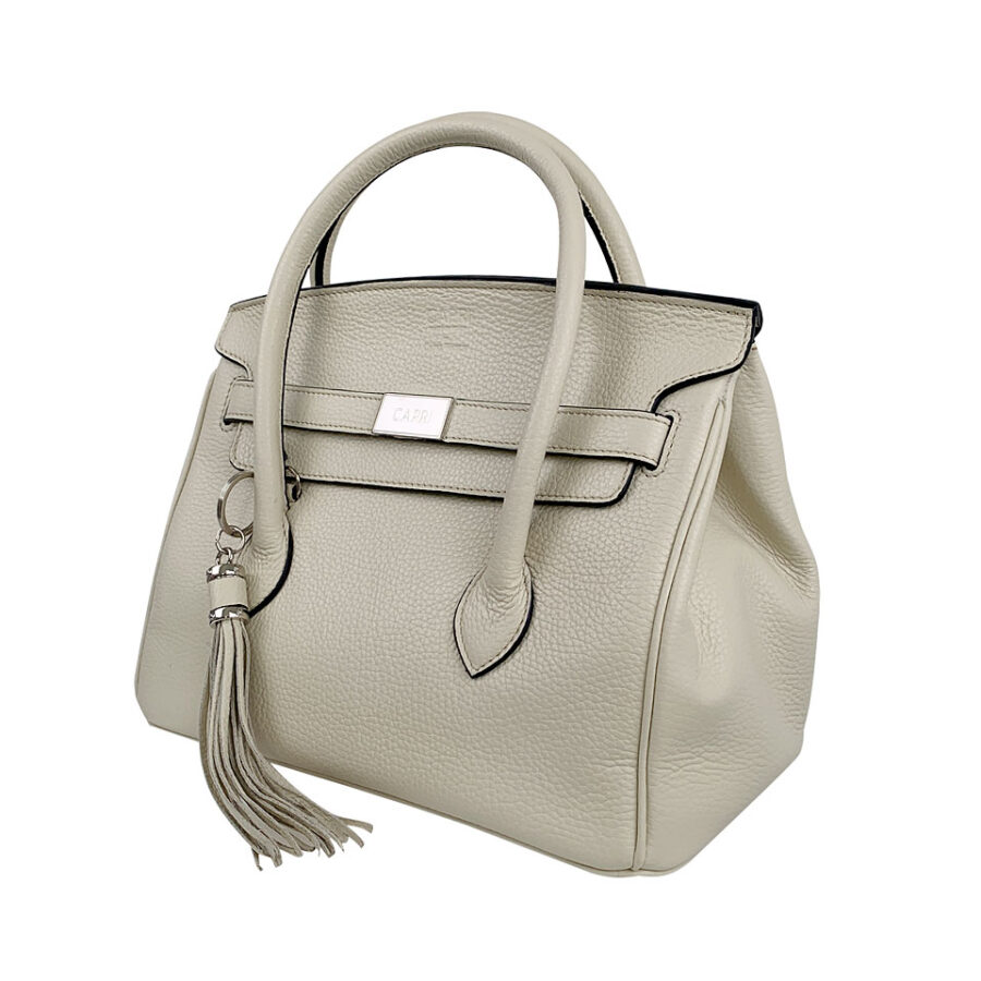 Borsa Capri 30 Alce stampato Beige - immagine 2