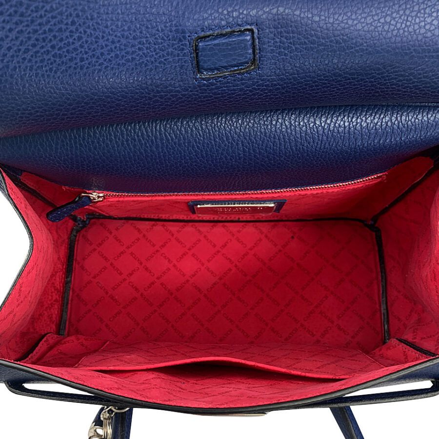 Borsa Capri 30 Alce stampato Blue Royal - immagine 4