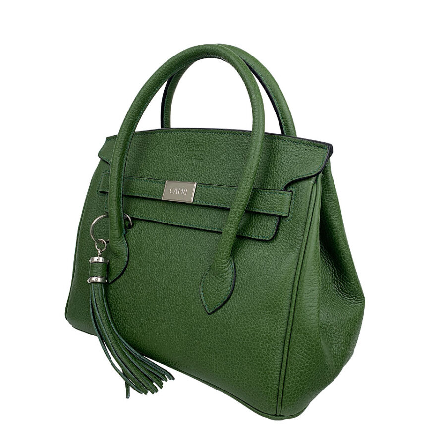 Borsa Capri 30 Alce stampato Green - immagine 2