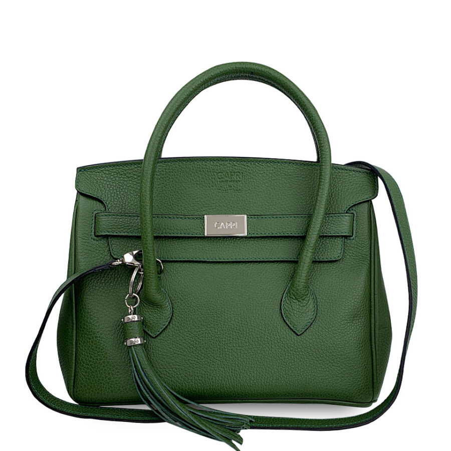 Borsa Capri 30 Alce stampato Green - immagine 4