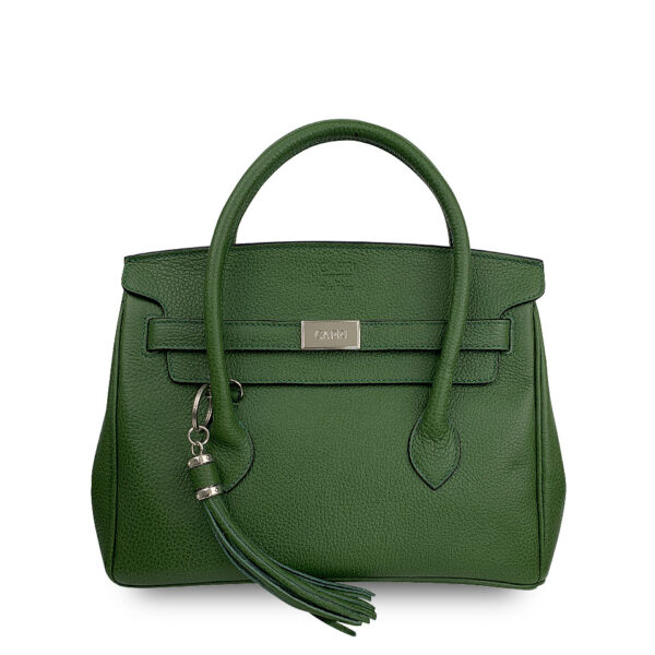 Borsa Capri 30 Alce stampato Green