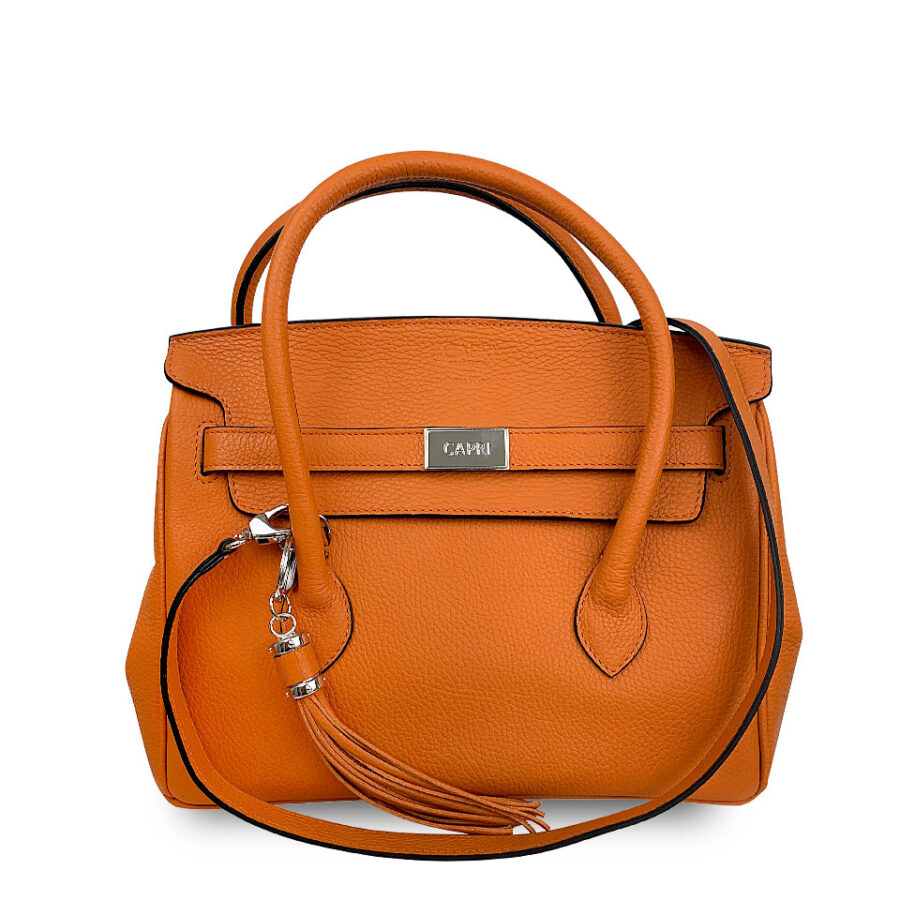 Borsa Capri 30 Alce stampato Orange - immagine 3
