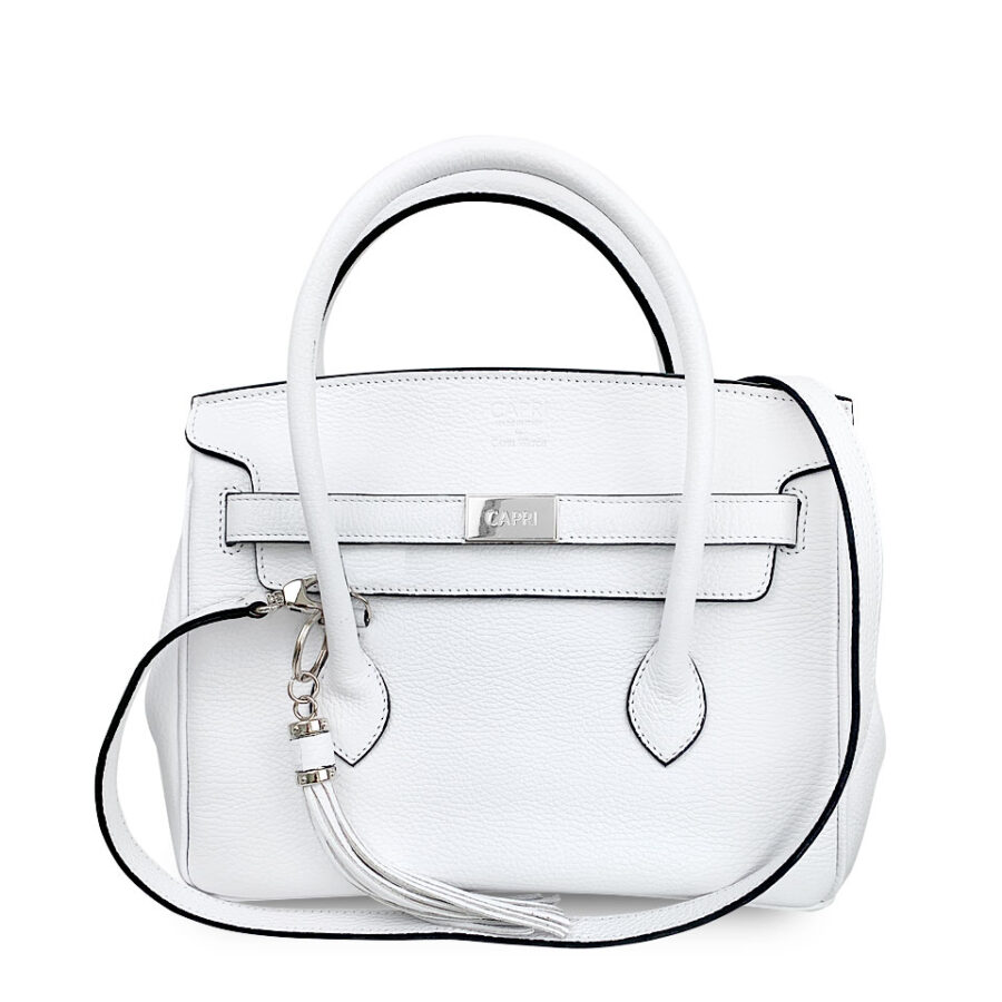 Borsa Capri 30 Alce stampato White - immagine 4