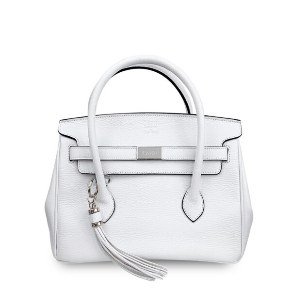 Borsa Capri 30 Alce stampato White
