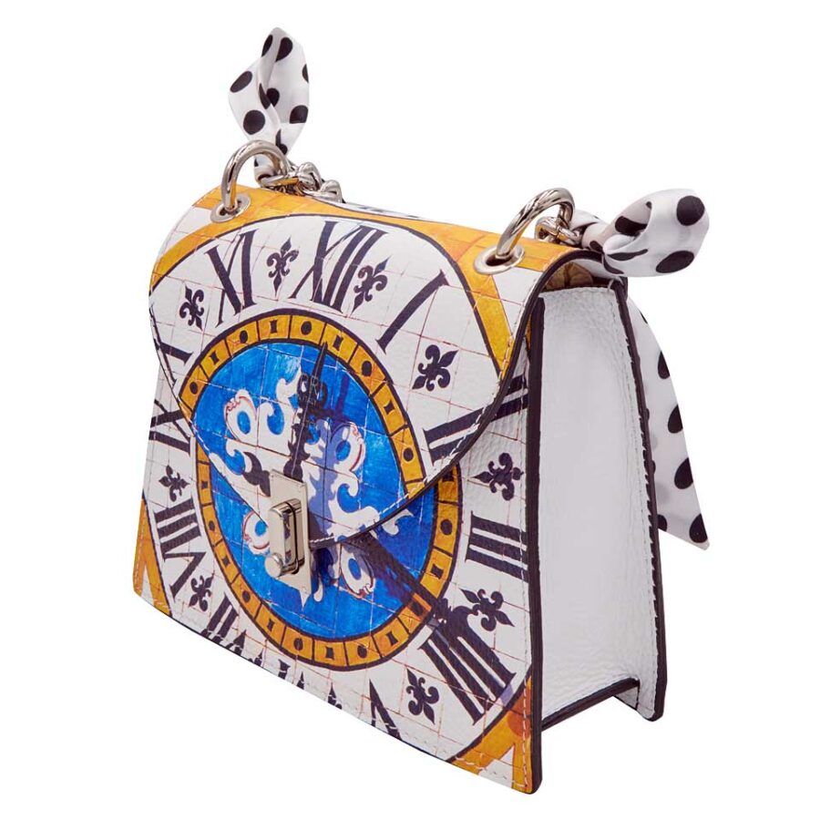 Borsa Foulard Campanile White - immagine 2