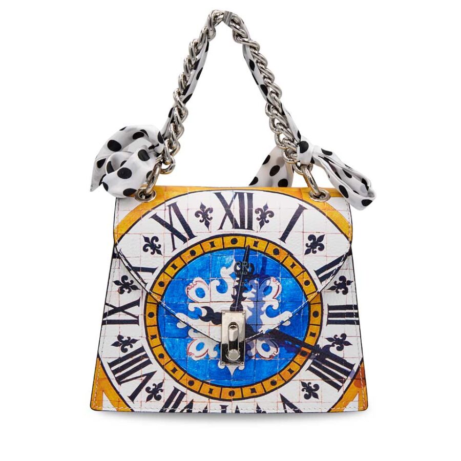 Borsa Foulard Campanile White - immagine 3
