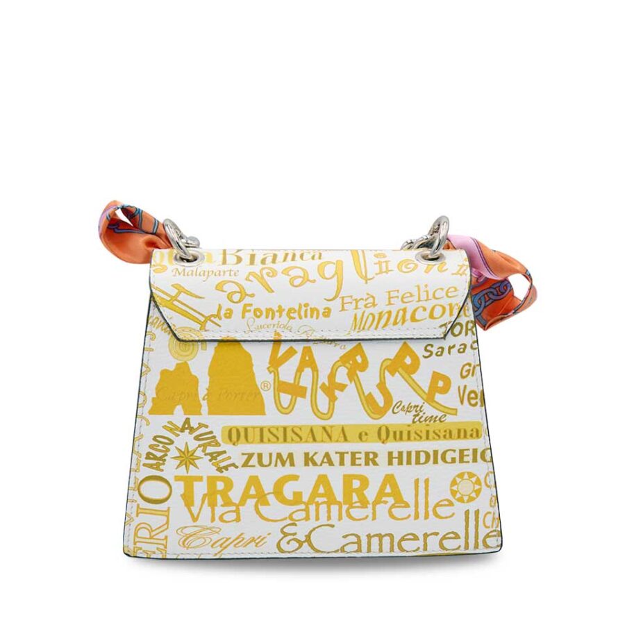 Borsa Foulard Graffiti Orange - immagine 6