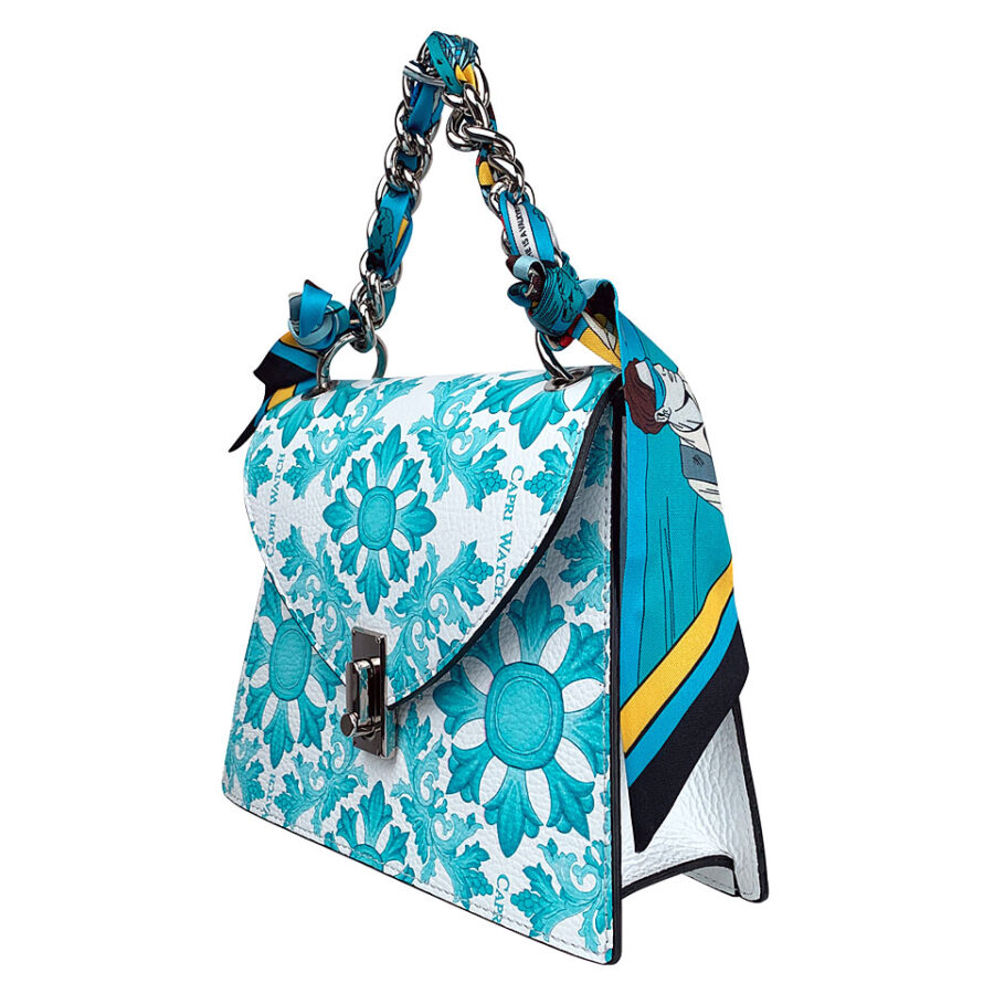 Borsa Foulard Majolic New CW Baby Blue - immagine 2