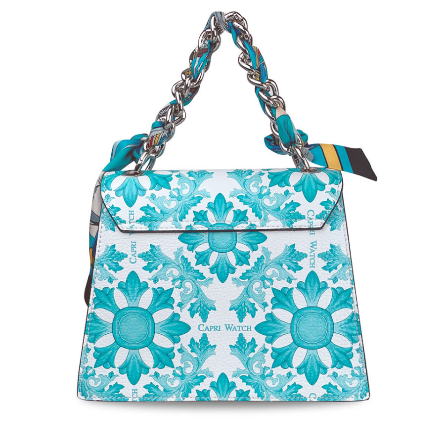 Borsa Foulard Majolic New CW Baby Blue - immagine 5