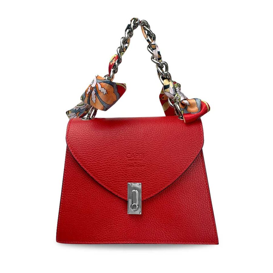 Borsa Foulard Rosso - immagine 3