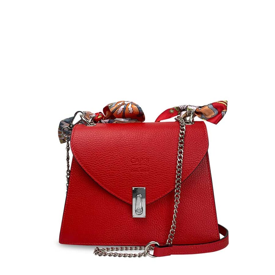 Borsa Foulard Rosso - immagine 5