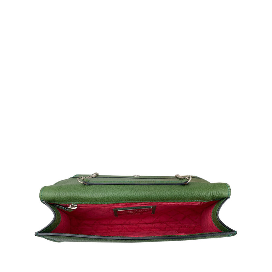 Borsa Grazia Large 27.5 Alce stampato Green - immagine 3
