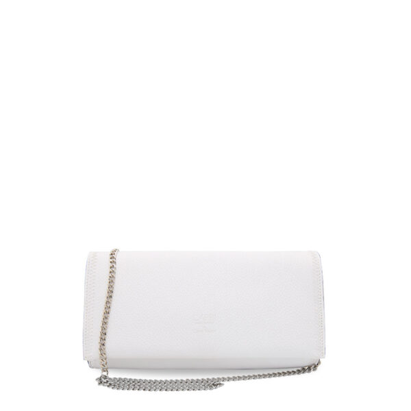 Borsa Grazia Large 27.5 Alce stampato White