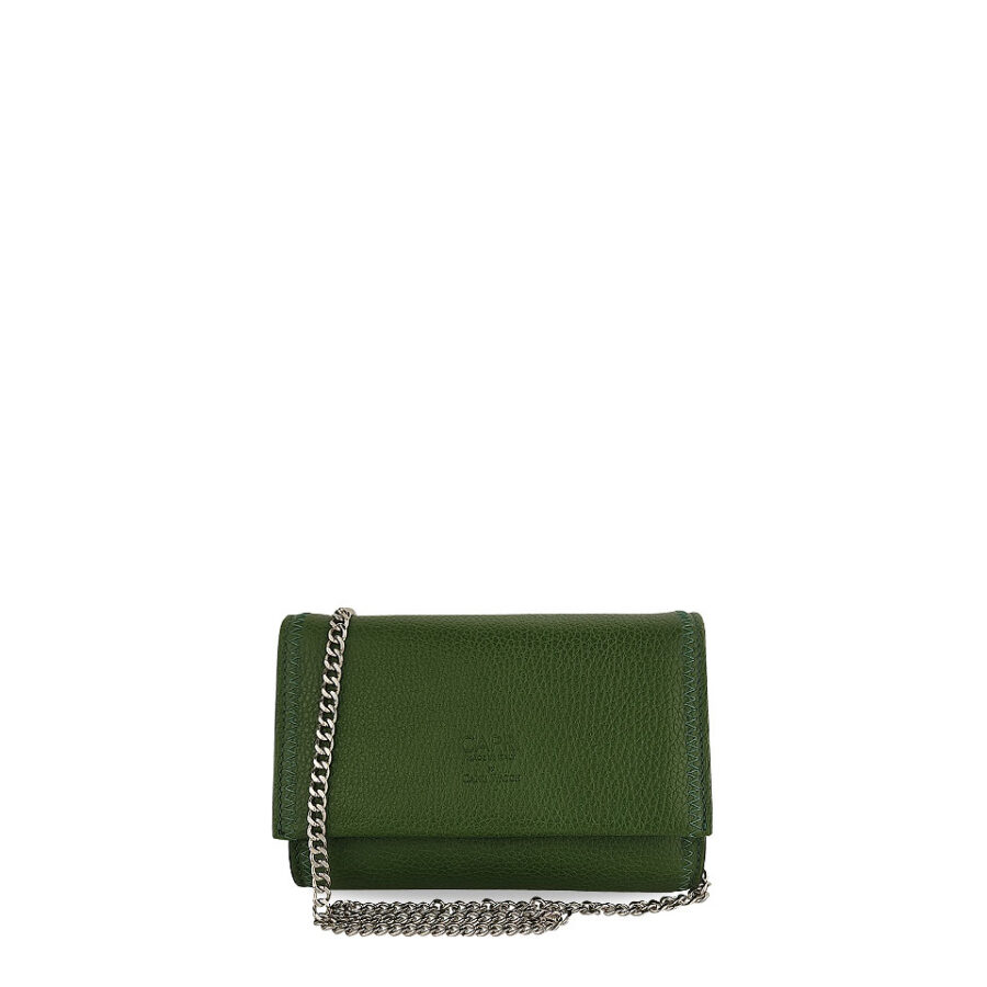 Borsa Grazia Mini 21 Alce stampato Green
