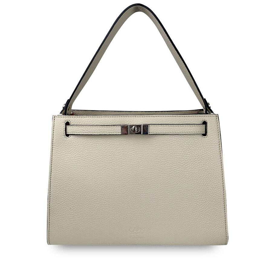 Borsa Holly Large 30 Alce stampato Beige