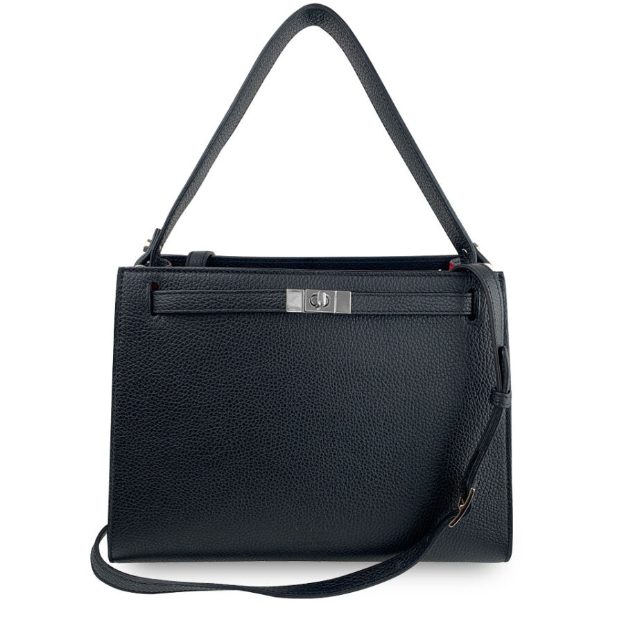Borsa Holly Large 30 Alce stampato Black - immagine 3