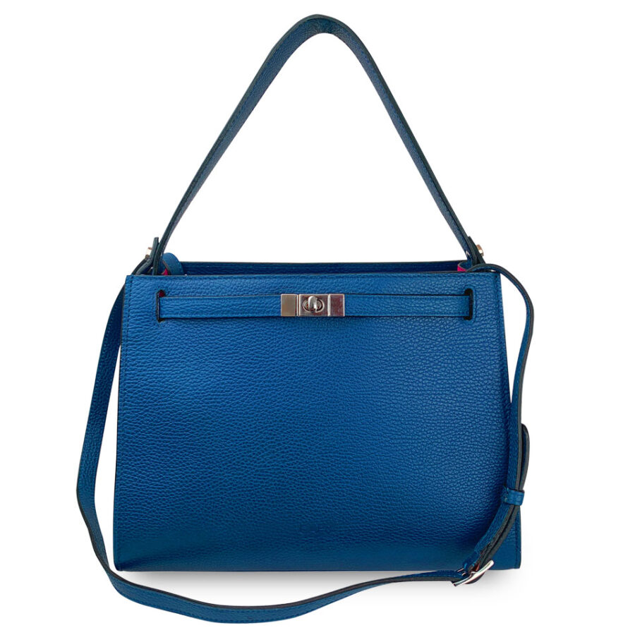 Borsa Holly Large 30 Alce stampato Blue Light - immagine 3