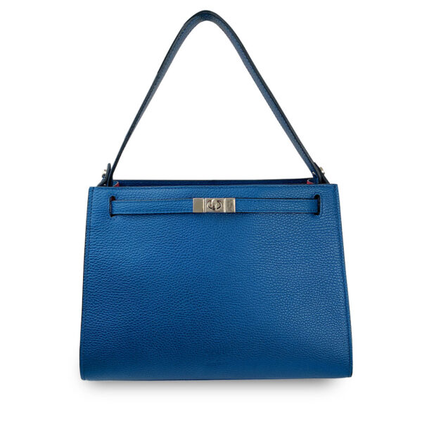 Borsa Holly Large 30 Alce stampato Blue Light