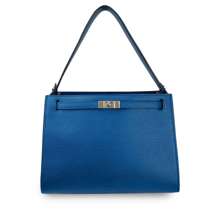 Borsa Holly Large 30 Alce stampato Blue Light