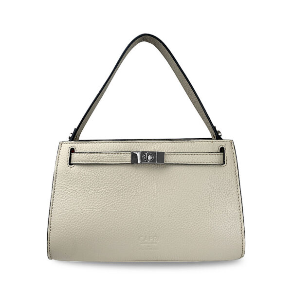 Borsa Holly Media 26 Alce stampato Beige