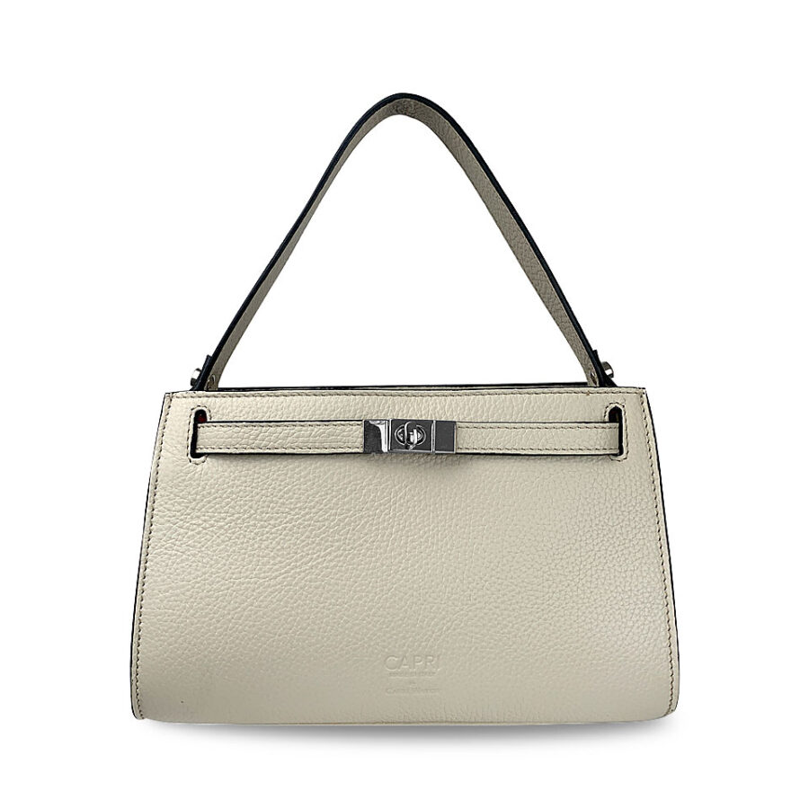 Borsa Holly Media 26 Alce stampato Beige