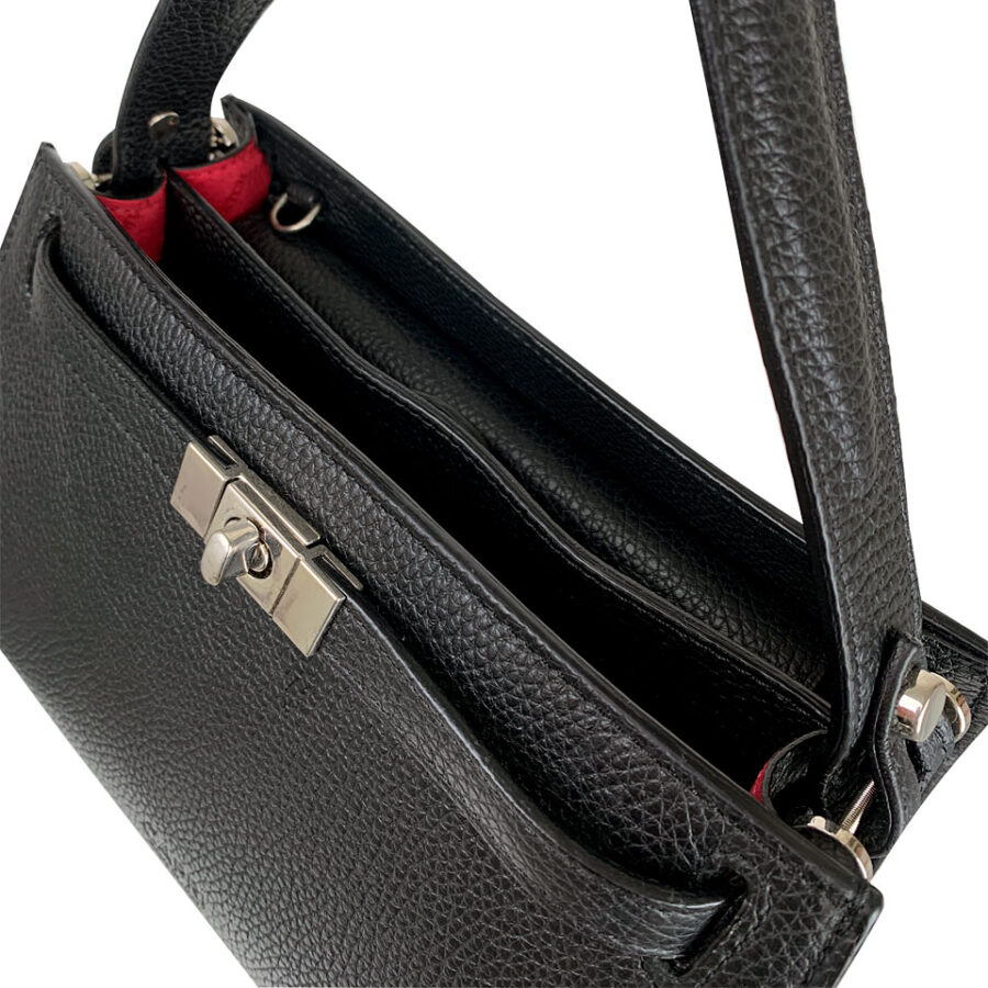 Borsa Holly Media 26 Alce stampato Black - immagine 3