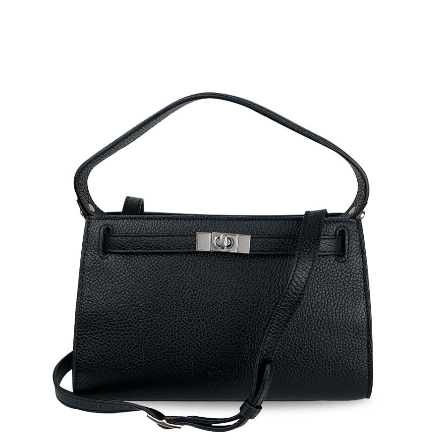 Borsa Holly Media 26 Alce stampato Black - immagine 4