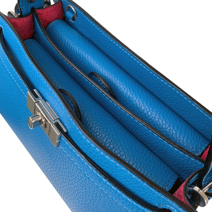 Borsa Holly Media 26 Alce stampato Blue Light - immagine 4