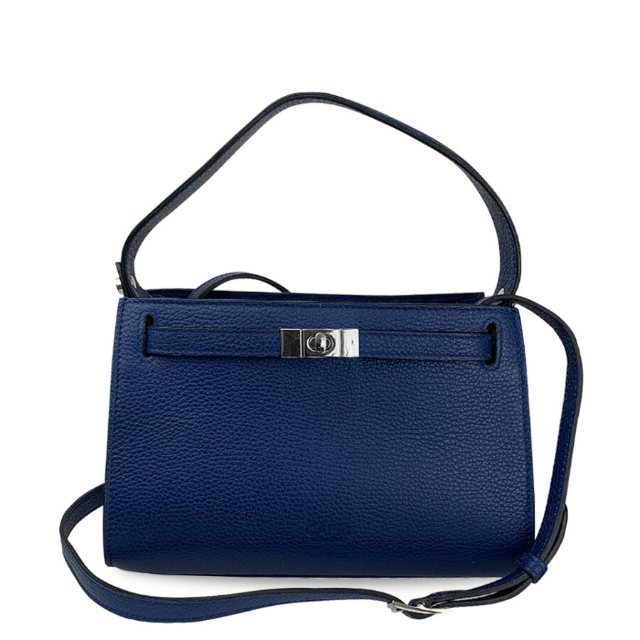 Borsa Holly Media 26 Alce stampato Blue Royal - immagine 3