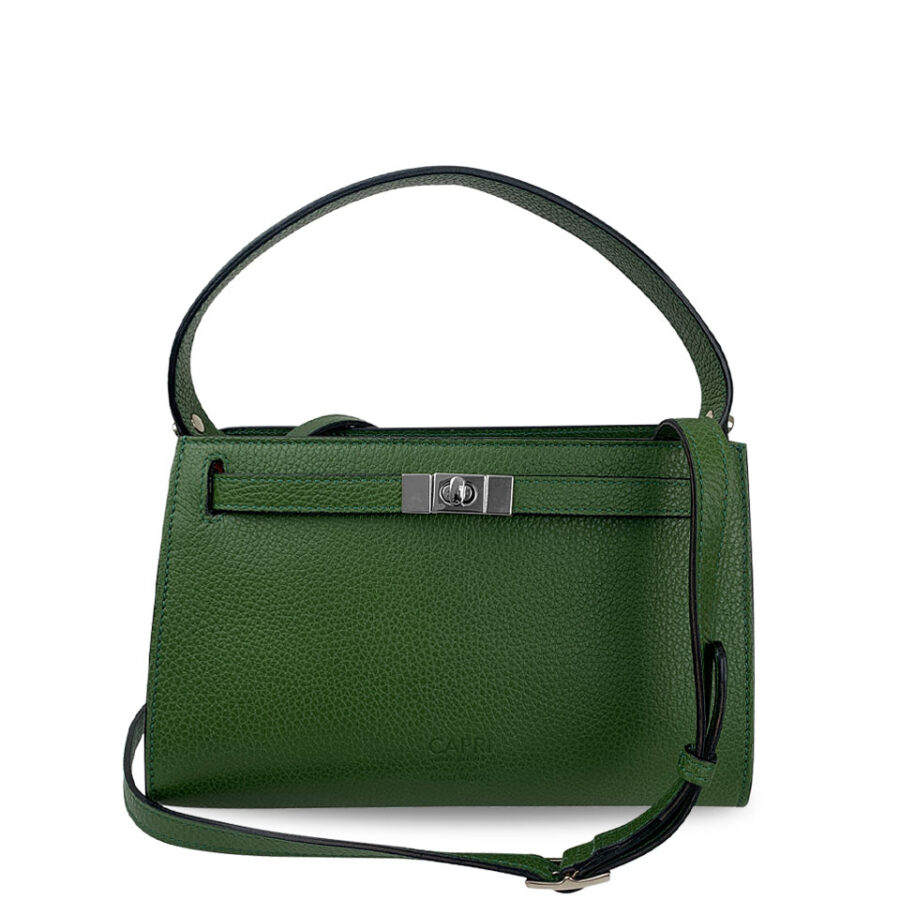 Borsa Holly Media 26 Alce stampato Green - immagine 3