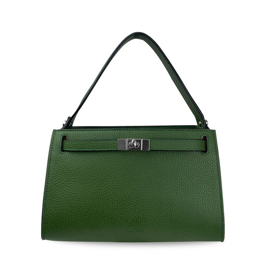 Borsa Holly Media 26 Alce stampato Green