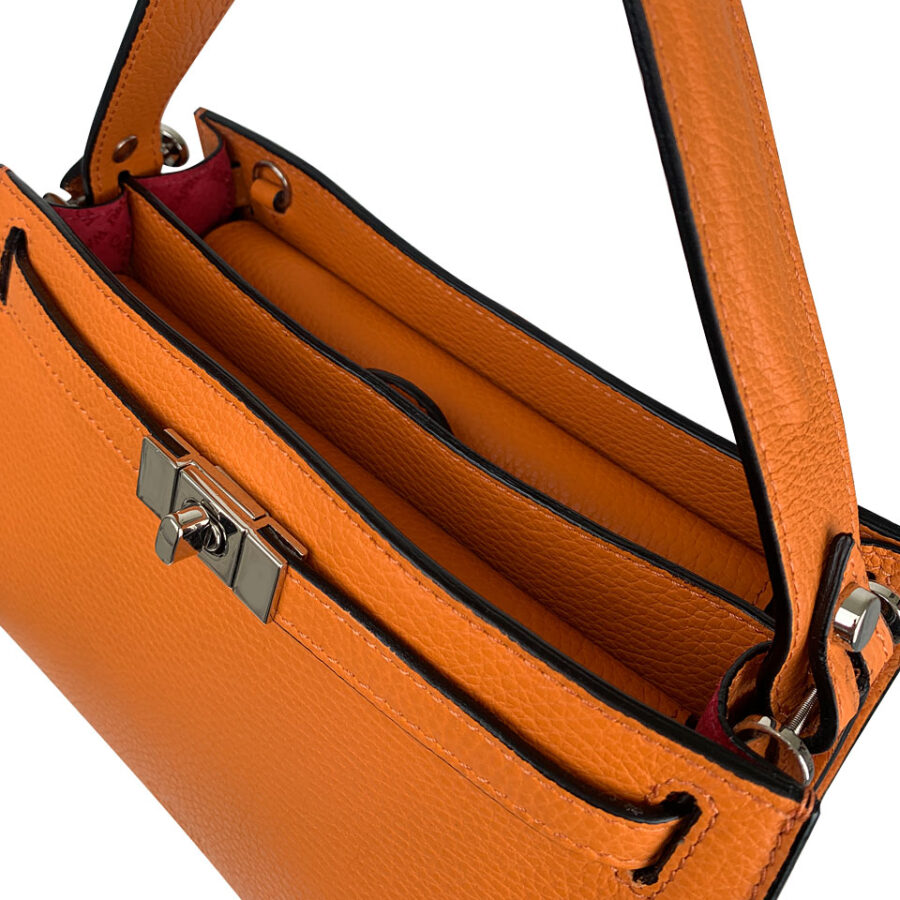 Borsa Holly Media 26 Alce stampato Orange - immagine 4