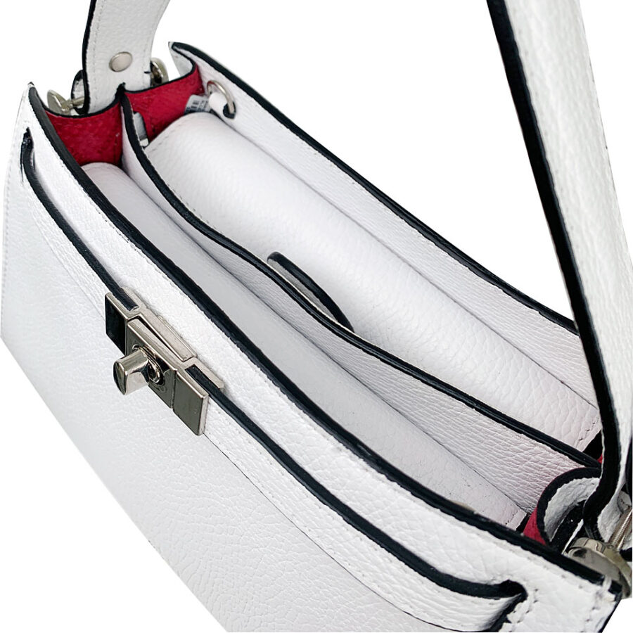Borsa Holly Media 26 Alce stampato White - immagine 3