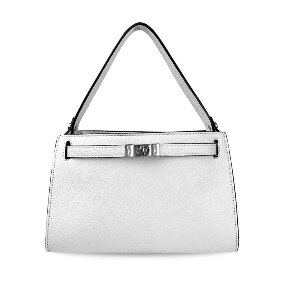 Borsa Holly Media 26 Alce stampato White