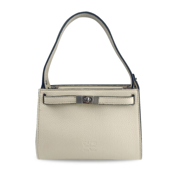 Borsa Holly Mini 22 Alce stampato Beige