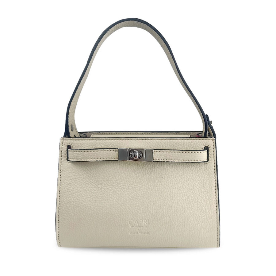 Borsa Holly Mini 22 Alce stampato Beige