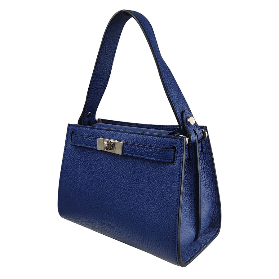Borsa Holly Mini 22 Alce stampato Blue Royal - immagine 2