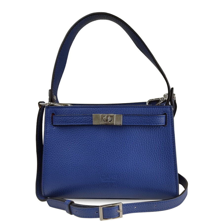 Borsa Holly Mini 22 Alce stampato Blue Royal - immagine 4